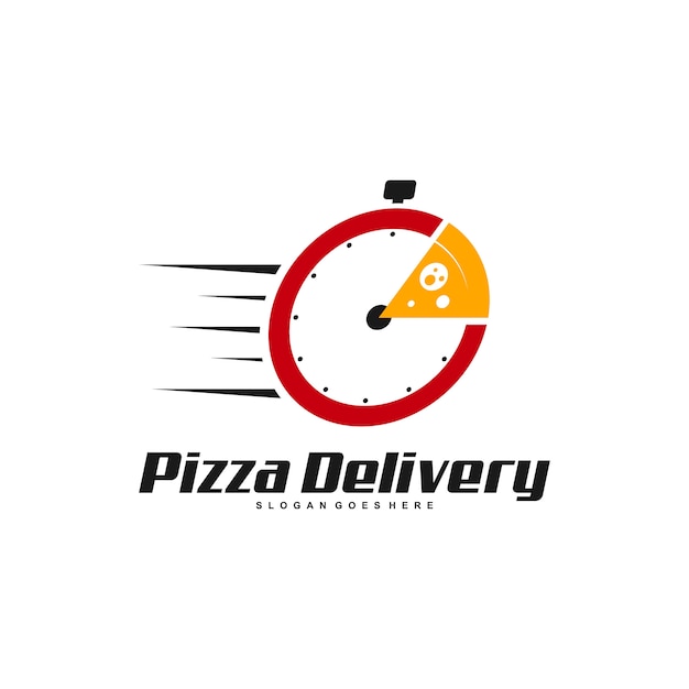 Pizza-lieferlogo