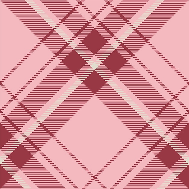 Plaid-Mustervektor Prüfen Sie die Textur des Gewebes Nahtloses Textildesign für Kleidung Papierdruck