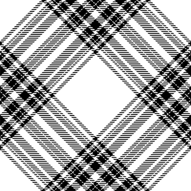 Plaid-Mustervektor Überprüfen Sie die Textur des Gewebes Nahtloses Textildesign für Kleidung Papierdruck