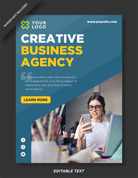 Plakatgestaltung der Agentur für digitales Marketing