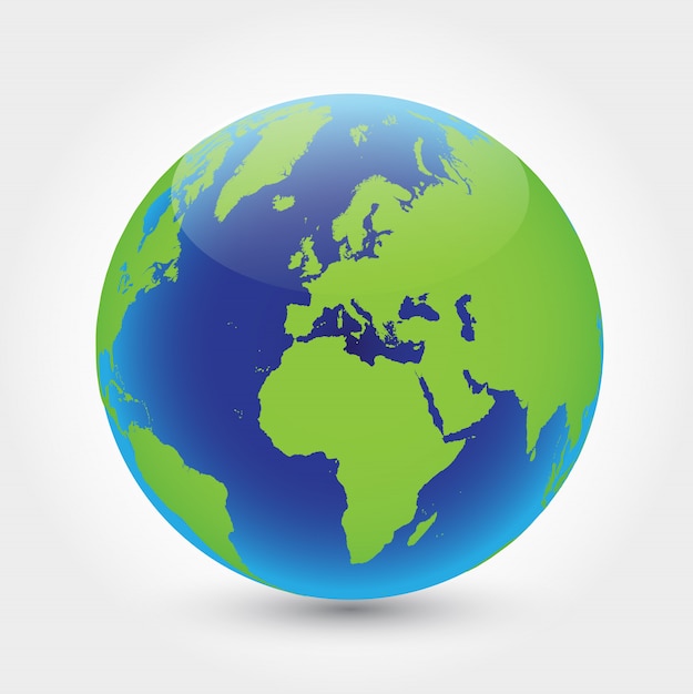 Planet Erde-Symbol