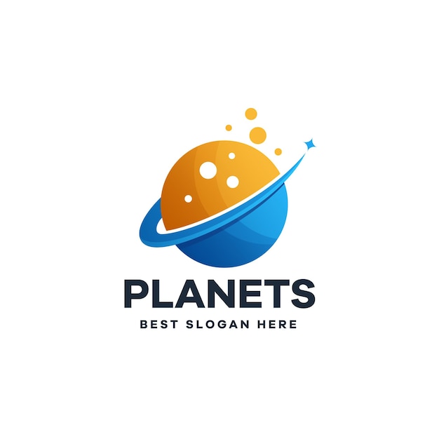Vektor planet-logo