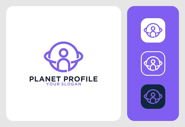 Planet-profillinien-logo-design