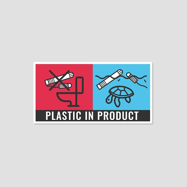 Plastik im produkttampon