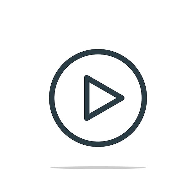 Play-Button-Symbol Logo Template Illustration Design Vector EPS 10