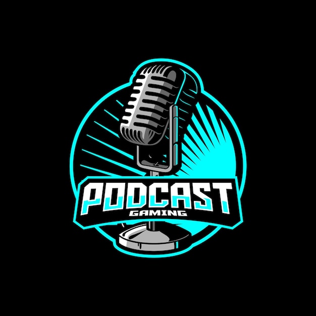 Podcast-Gaming-Esport-Logo