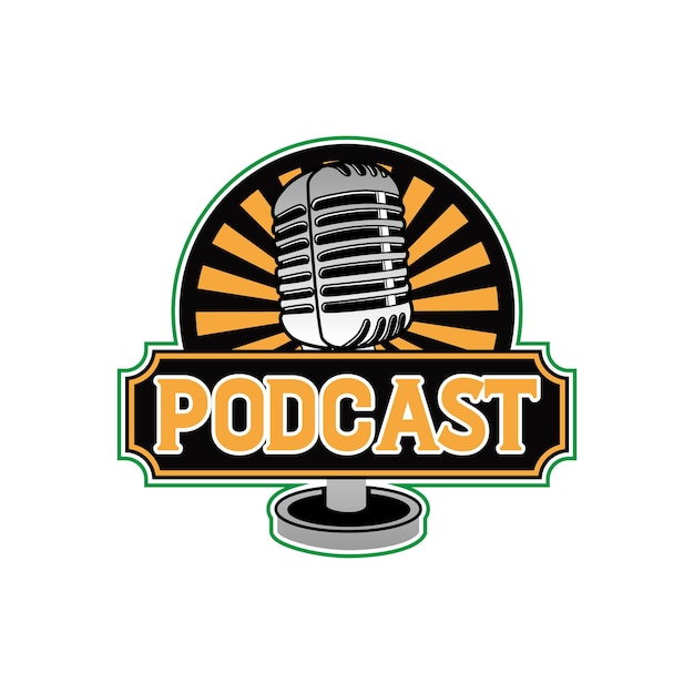 Podcast-Retro-Logo