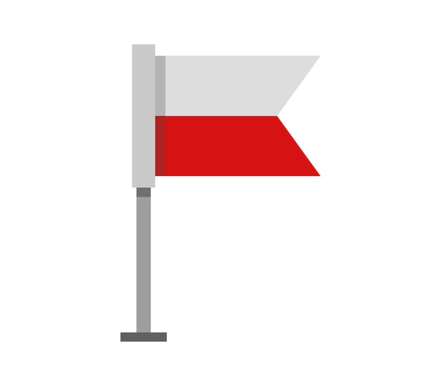 Polen flagge