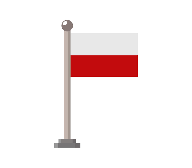 Polen Flagge