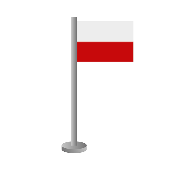 Polen flagge