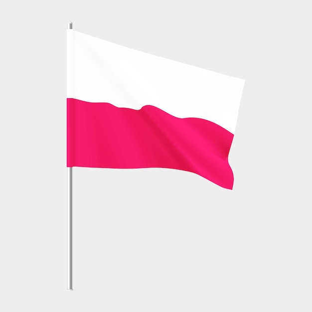 Polnische Flagge Polen Nationalflagge