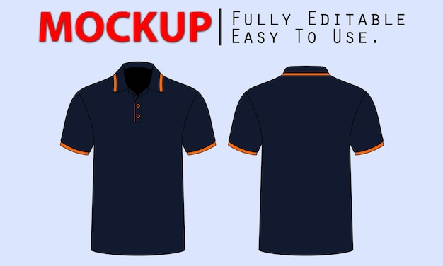 Polo-Shirt-Mockup-Design