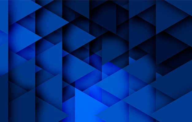 Vektor polygonale geometrische abstrakte farbige hintergrundvektorillustration
