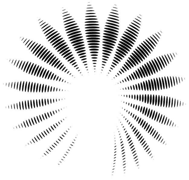 Polygonales Peafowl-Logo element10 aus kreisförmigem Wireframe-Netz