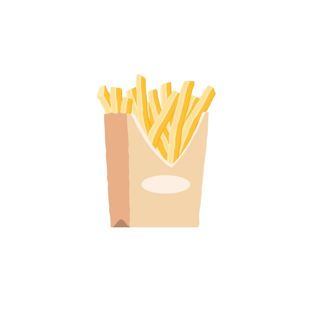 Pommes frites fastfood