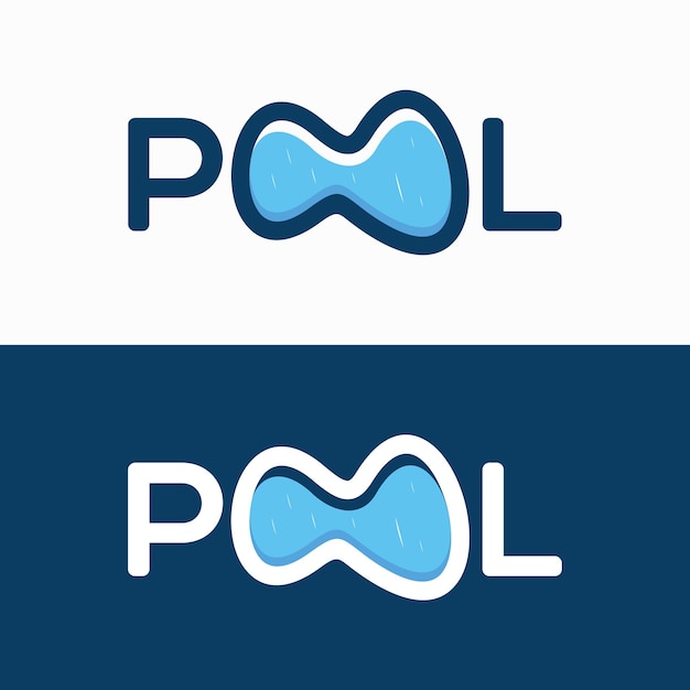 Pool-logo-design-illustration