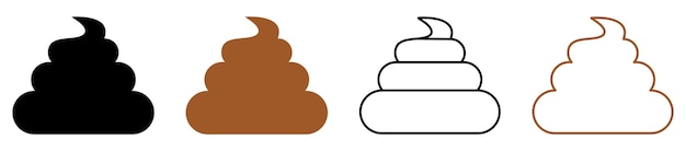 Poop-Icon-Set