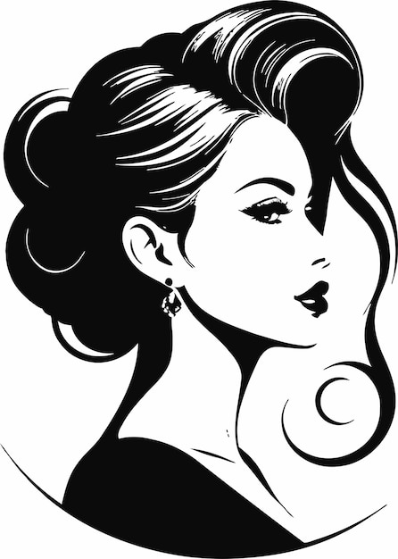Porträt einer eleganten Frau