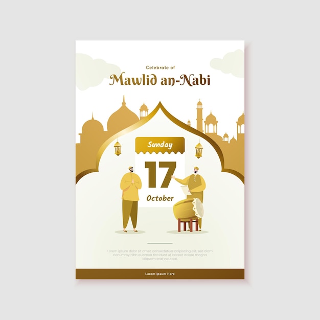 Poster mawlid an nabi