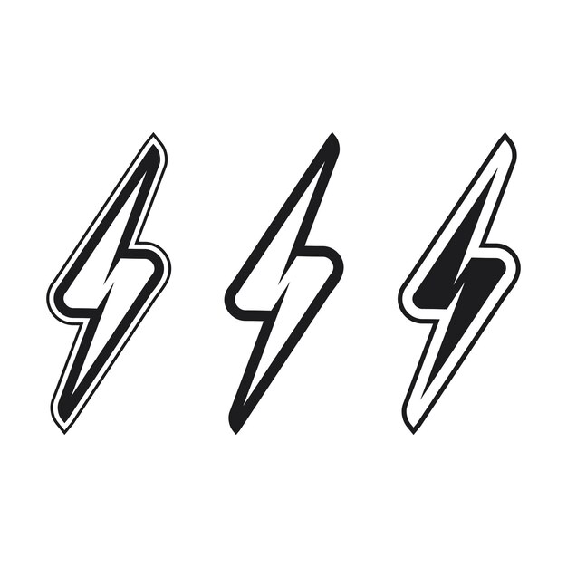 Power-symbol vektor-illustration