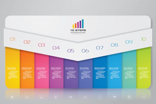 Präsentation diagramm infographik element