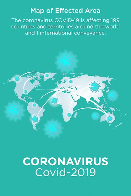 Prävention und symptome von coronavirus-krankheit flyer vorlage