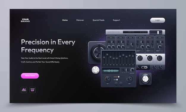 Präzisions-Audioproduktion