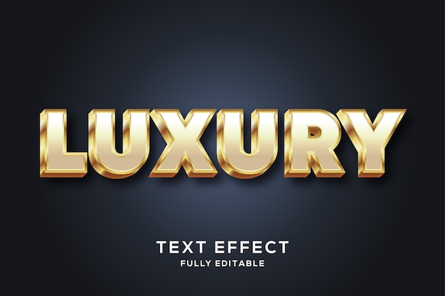 Premium Gold Royal Texteffekt