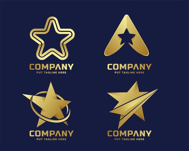 Premium star logo logo vorlage für unternehmen