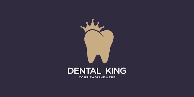 Premium-Vektor für das Design des Dental-Logos