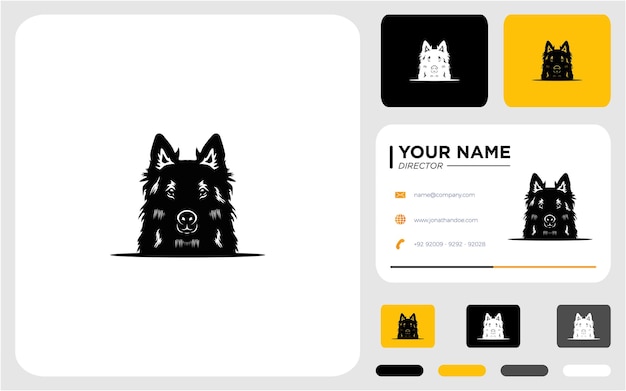 Premium-wolf-logo-design-vorlage