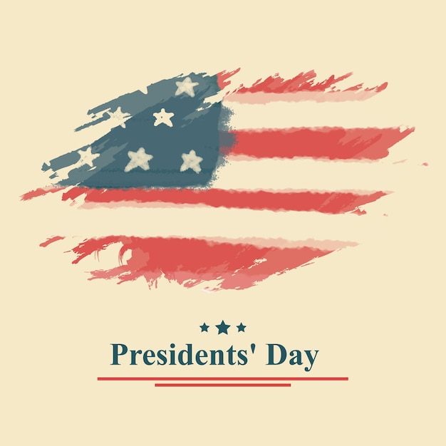 Presidents day hintergrund