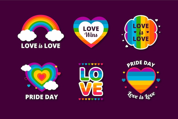 Pride day labels