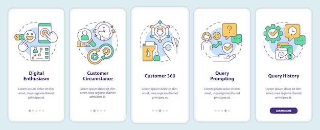 Prinzipien der Personalisierung beim Onboarding des Bildschirms der mobilen App