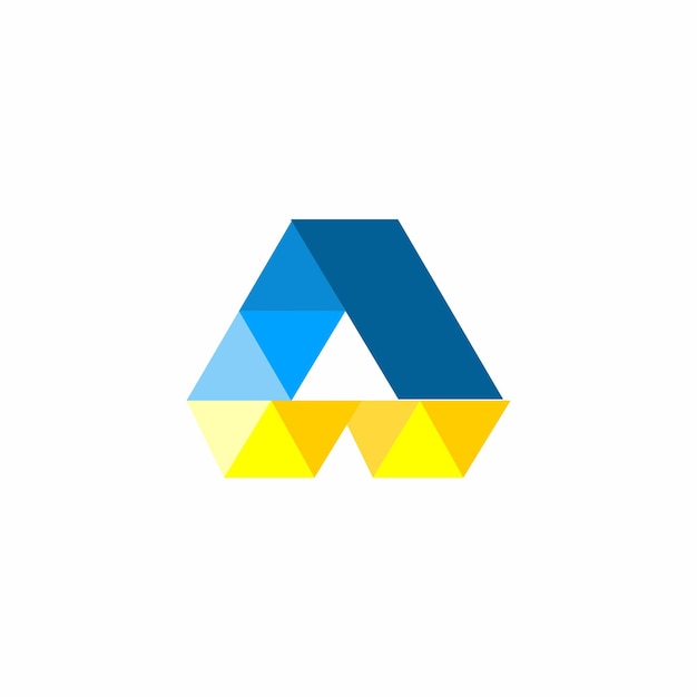 Prism Moderne Form A und B farbenfrohes Logo
