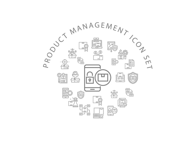 Produktmanagement-icon-design