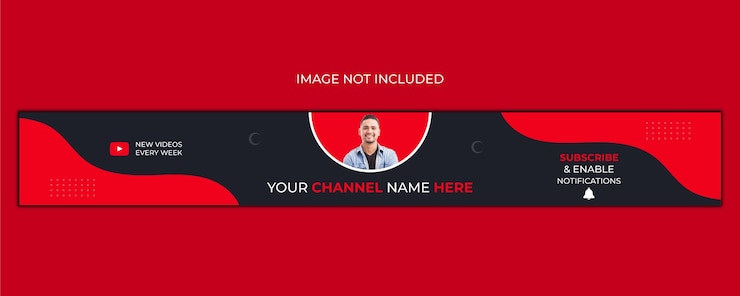 Vektor professionelle youtube-banner-cover-vorlage premium-vektor