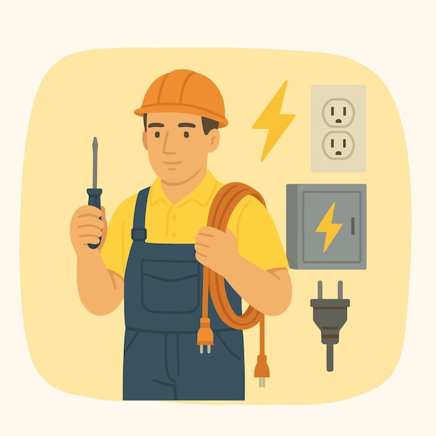 Professioneller Reparaturdienst für Elektriker