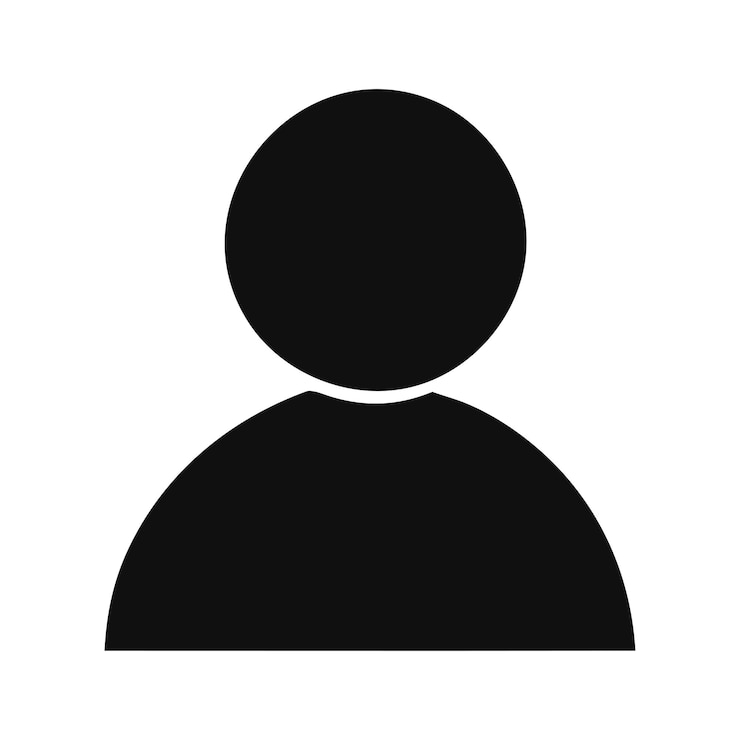 Vektor profil-schnittstelle-symbol vektorkunst