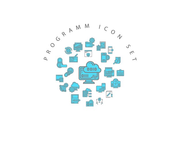 Programm-Icon-Set-Design