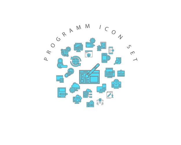 Programm-Icon-Set-Design