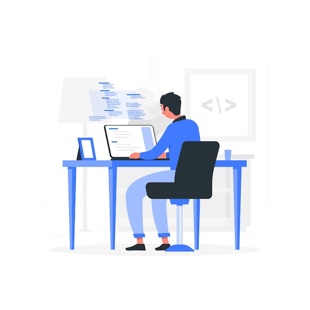 Programmierer bei der Arbeit