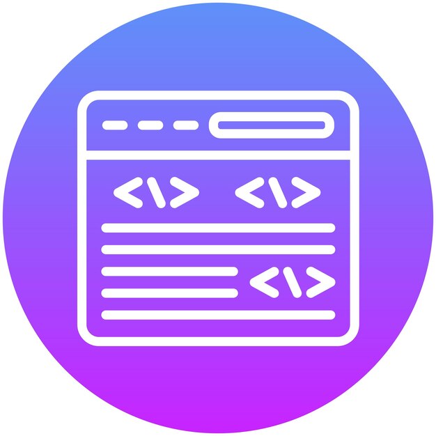 Programmiersprache-Vektor-Ikonen-Illustration des No-Code-Ikonensets