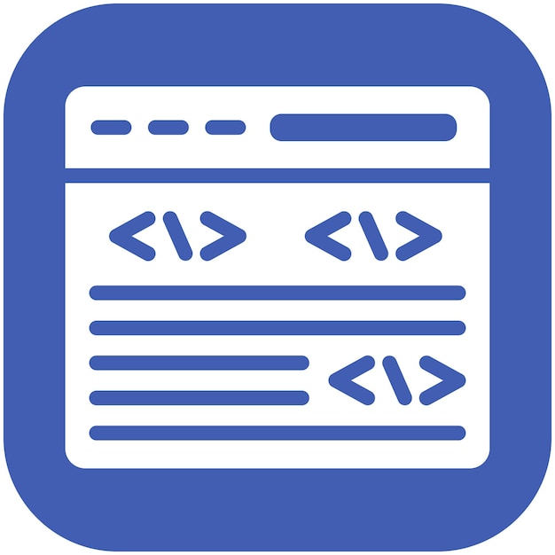Programmiersprache-Vektor-Ikonen-Illustration des No-Code-Ikonensets