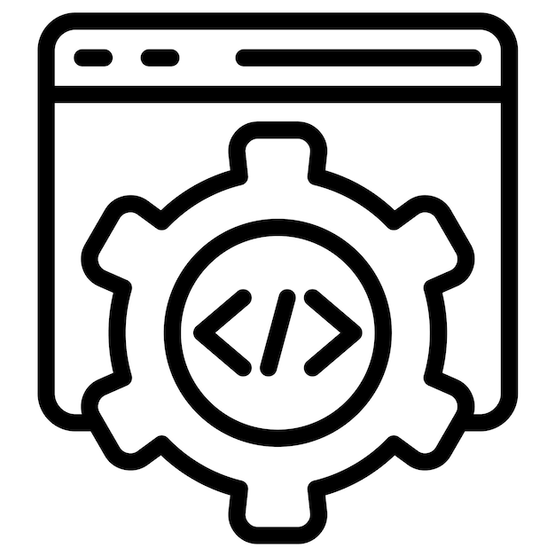 Programmierungsvektor-Ikonen-Illustration des Data Analytics-Ikonensets