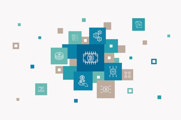 Projektmanagement Infografik Kreiskonzept. Smart UI-Elemente Projektpräsentation, Meeting, Workflow, Risikomanagement