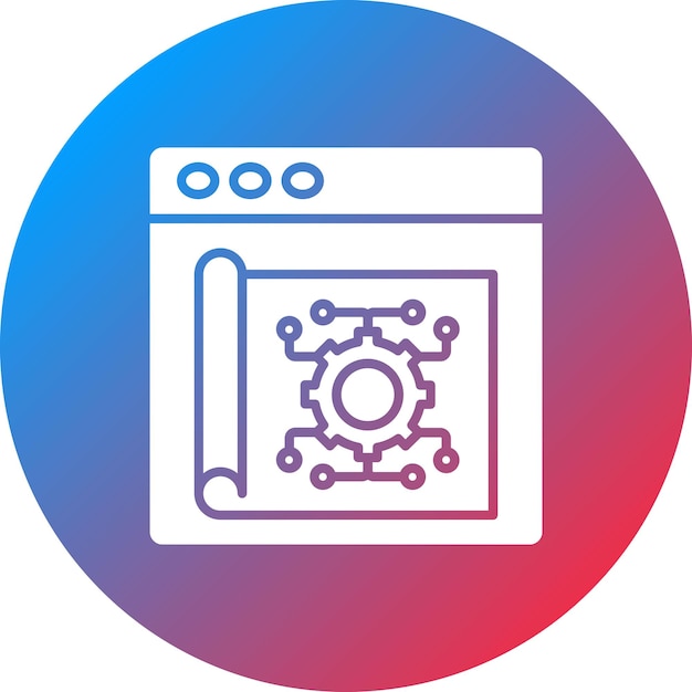 Prototyping-Icon-Vektorbild kann für die Benutzererfahrung verwendet werden