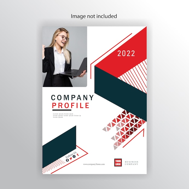 Vektor psd corporate business flyer vorlage