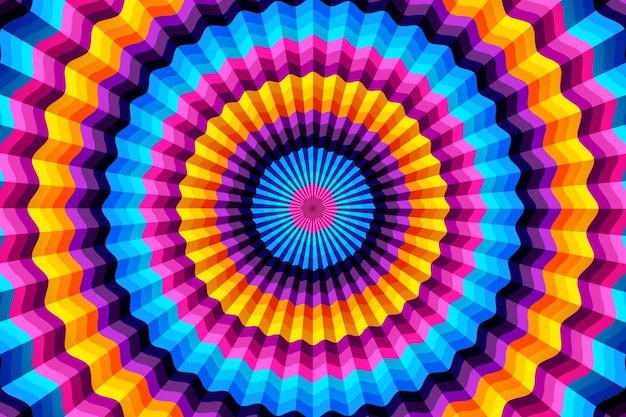 Psychedelischer grooviger Hintergrund