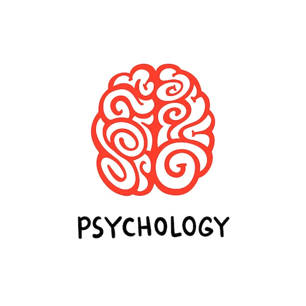 Psychologie gehirn logo
